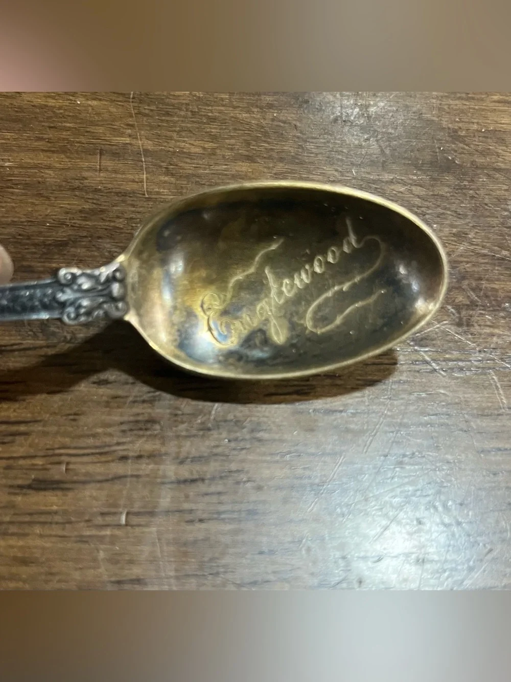 Tiffany and Co Olympian Pattern Sterling Silver Tea Spoon 6
